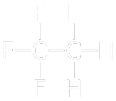 فرمول مولکولی گاز R134a (تترافلوئورواتان)